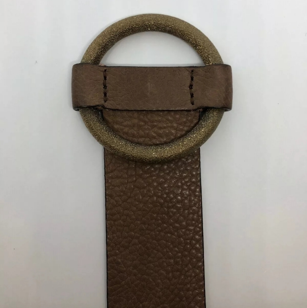 SOLD  $885 Brunello Cucinelli leather belt - Picture 5 of 6
